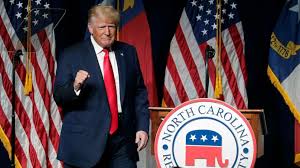 See more of the president's speech on facebook. Donald Trump Returns To Stage With Speech At North Carolina Gop Convention Abc News