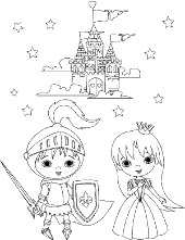 Queen black and white clipart. Unicorn And Rainbow On Printable Coloring Sheet