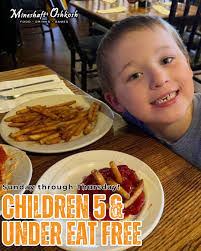 🥳 Hungry kiddos? Kids 5 & under eat FREE at Mineshaft Sunday–Thursday  (drinks not included). Enjoy a family meal without the stress!  #MineshaftEats #KidsFreeMeal #FamilyDining #DinnerTime #KidsMenu