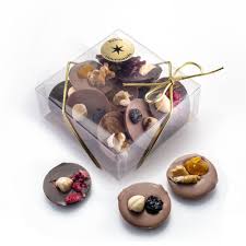 Belgian Chocolate Fruit And Nut Buttons Chocolates Artesanais Bolachas Caseiras Brownie Com Sorvete