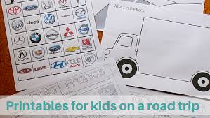 When the kids start to sound grizzly, this is the perfect time for a new game and take their mind away from boredom. The Colossal List Of Printables For Kids On A Road Trip Resources To Entertain Children On Long Drives Not A Ballerina