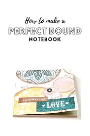 If you think you like this one and would like to make the clay for yourself, please feel free to follow my recipe. Diy Notebook Perfect Binding Gathering Beauty