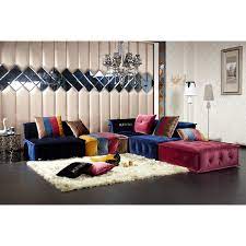 Sectional sofas are composed of multiple pieces that can be arranged to suit your living room layout. Divani Casa Dubai Transitional Fabric Sectional Sofa Overstock 10440363