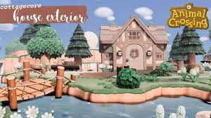 This includes fences, paving, mailboxes, doors, and roofing, most of which belong to a particular theme (outlined below). Decorating My Cottagecore House Exterior Animal Crossing New Horizons Speed Build Youtube