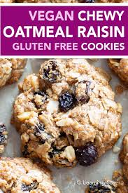 Amazing Chewy Vegan Oatmeal Raisin Cookies Gluten Free Vegan Oatmeal Raisin Cookies Oatmeal Raisin Cookies Healthy Oatmeal Raisin Cookies Chewy