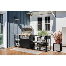 piece modular outdoor kitchens grill