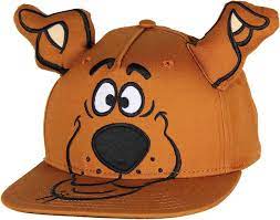 Scooby Doo Embroidered Character Face Adult Adjustable Snapback Hat Cap  with 3D Ears Brown at Amazon Men's Clothing store