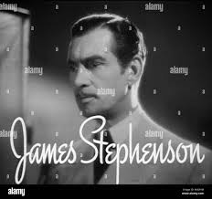 L'acteur james Banque d'images noir et blanc