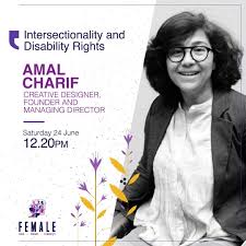 🎤 Join us! Let's get inspired by this incredible woman! @amalization_ is a  Creative Designer, Founder and Managing Director of Haltek and also a polio  survivor. 🌟 Discover how her personal journey