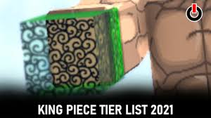 Use the 2x experience codes to gain experience faster and easier. Roblox King Piece Tier List May 2021 Best Devil Fruits In King Piece