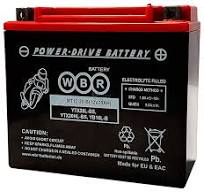 Мото Аккумулятор WBR SMT12-20-B (код YTX20L-BS, TX20HL-BS, YB16L-B,  YB18L-A) (12V 20Ah 270A) — купить по низкой цене на Яндекс Маркете