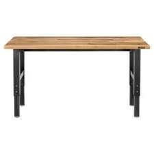 Gladiator 6 Ft Adjustable Height Birch Top Workbench Gawb06hweg The Home Depot In 2020 Adjustable Height Workbench Workbench Adjustable Height Work Table