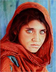 Afghan Girl Ballpoint Pen By Vianaarts On Deviantart Ballpoint Pen Drawing Ballpoint Pen Art Realistic Paintings