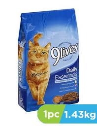 9 Lives Cat Food Daily Essentials 1 43kg Dry Cat Food Cat Food Cat Health Care