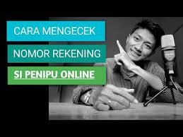 Home tips dan cara cara melacak lokasi seseorang, teman, pacar dengan no hp. Cara Mengecek Nomor Rekening Penipu Via Hp Youtube