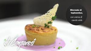 Per l'altra metà mi attiravano molto le chips, ma volevo evitare il fritto e quindi ho optato per questo tortino di strati di topinambur e strati di patate. Da Camporesi Sformato Di Topinambur Con Crema Di Cavolo Viola Facebook