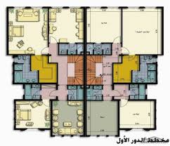 مشروع فلل ديار العثمانية فيلا دوبلكس على الطراز الأندلسي Architectural House Plans House Layouts House Styles