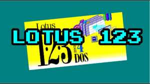 4k Vintage Software Lotus 123 For Dos Youtube