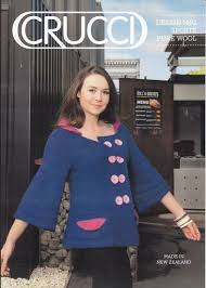 Check spelling or type a new query. Crucci Knitting Pattern 1492 3 4 Sleeve Jacket Designed For Use With Crucci Sporte 14 Ply 100 Pur