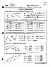 Some of the worksheets displayed are unit 3 syllabus congruent triangles, chapter 5 congruence, classifying triangles date period, 4 congruence and. Unit 4 Congruent Triangles Homework 5 Answers Name Unit 4 Congruent Triangles Date Per Homework 1 Classifying Triangles H This Is A Brainly Com You Re Usually Very Patient So Why
