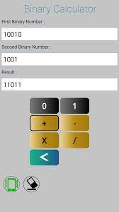You can convert and learn in this app as it provides easy to understand . Binary Calculator For Android Apk Download