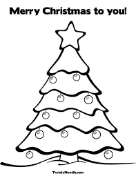 Printable christmas tree templates and patterns christmas tree template. Coloring Pages Of Christmas Trees Coloring Home