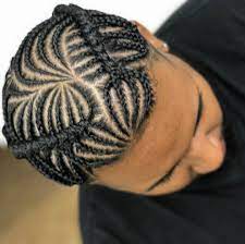 6.) criss crossed braid with feed in cornrows. Male Braids Mens Braids Hairstyles Hair Styles Braided Hairstyles