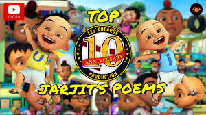 1 plot 1.1 bahagian 1 1.2 bahagian 2 1.3 bahagian 3 2 trivia 3 video 4 tonton di rcti+ upin dan ipin cuba memesan makanan di gerai muthu, namun sayang sekali muthu mahu menutup gerai kerana mahu. Upin Ipin Top 10 Jarjit S Poems