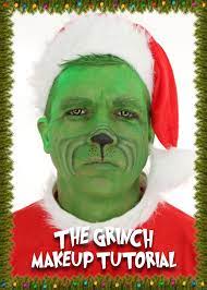 Primary costume items include your choice of a base grinch set and small heart. The Grinch Makeup Tutorial A Christmas Diy Halloweencostumes Com Blog