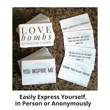 5 out of 5 stars. Love Bombs Kindness Cards Sincere Appreciation Compliment Encourag Positive Atmosphere Shop