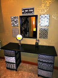 This project is fairly easy. 7 Dorm Decor Diys Freshmen Should Start Making Now Diy Vanity Diy Makeup Vanity Room Diy