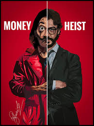 This wiki contains spoilers from the netflix series. Money Heist Digital Art By Aritra Guria