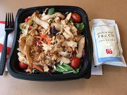 Most of those calories come from protein (32%) and fat (56%). Low Carb Chick Fil A Guide Chick Fil A Salads More Mr Skinnypants