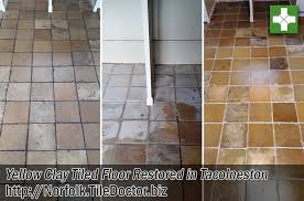 Check spelling or type a new query. Yellow Clay Tiled Floor Renovated Near Norwich Stone Cleaning And Polishing Tips For Terracotta Floors