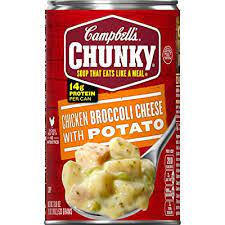 3 ingredient slow cooker fiesta chicken recipe cutefetti. Buy Campbell S Chunky Soup Chicken Broccoli Cheese With Potato Soup 18 8 Ounce Can Online In Germany B00sgsksim
