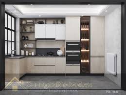 Tủ Bếp Đẹp Hiện Đại PB-TB-5 - Nhập khẩu