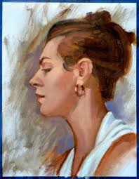 Many thanks for another great session Claudia Myatt, Harriet and Jemma.  Lovely subjects although my decision to work directly with paint was very  much outside my comfort zone.