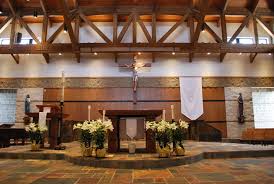 It has a strangely monastic feel to it. St Peter The Fisherman Parish Home Facebook