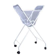 If you are tired of carrying a heavy laundry basket back and forth between the living areas of your home and your washing machine, consider getting a laundry basket on wheels. Laundry Cart Basket Washing Space Saving Collapsible Storage Unit Swivel Castor Wheels Aids Elderly From Bending Lifting Heavy Carry Easy Wash Don T Carry Heavy Wet Clothes To The Line Push With Ease