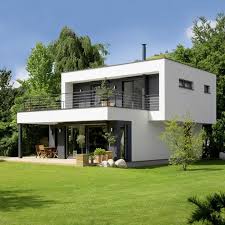 Constructeur Maisons A Ossature Bois A Toit Plat Maison Ossature Bois Maison Cubique Maison Architecte Moderne