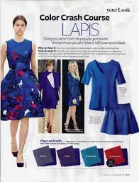 Cobalt Blue Instyle Color Crash Course Colour Combinations Fashion Fashion