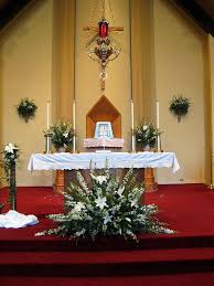 Wedding church flowers altar decorations. Arrangement Church Altar White 4 Church Altar Decorations Church Decor Church Flowers