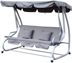 Check spelling or type a new query. Buy Outsunny 3 Seater Swing Chair Garden Outdoor Patio Hammock Seat Bench Luxury 2 Free Pillows Grey Online In Turkey B07bsz3ghn