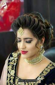 It effects everything from how the wedding pictures will turn out to the confidence you feel when you walk down the aisle and how close you will get to the absolutely perfect wedding look. 65 Ideas Hairstyles Updo Curly Makeup Front Hair Styles Bridal Hair Buns Reception Hairstyles