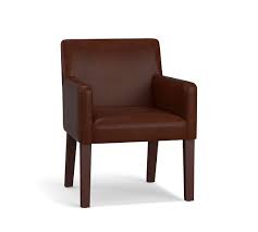 $5000 accent stools arm chairs armless chairs barrel chairs benches bistro chairs butterfly chairs chair and a half chair and ottoman sets club chairs convertible chairs director chairs dish chairs ergonomic office chairs executive office. Classic Leather Dining Armchair Pottery Barn