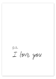 I love you print by Finlay and Noa | Posterlounge