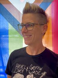 Cut sharp, love loud ✂️🌈, Hair by @sarahs_organichairlab , #pridehair  #inclusivesalon #mohawk #womenmohawk #shortwomanshair #shorthaircuts  #funkyhaircut #pridehaircut #azhairsalon #azhairstylist