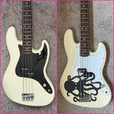 Every guitar or bass you purchase from musician's friend (electric or acoustic, new or open box) includes two years of protection from manufacturer defects. I Had My Wife Print Out A 10 Hmnim Decal To Test For This Little Modification So Far I M Liking It 2004 Mark Hoppus Signature Bass In Olympic White Markhoppusbassguitars