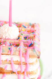 The only thing better than a cake made from giant chocolate chip cookies? The Best Birthday Cake Alternatives Sprinkles For Breakfast