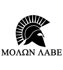 Drawn from the meaning of the term uchiwa in japanese, the uchiha clan has adopted a fan as their clan symbol. Molon Labe Molwn Labe It S Meaning And History Ultra Patches Blog